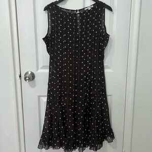 Sandra Darren Women’s Brown Slip Sun dress size 10